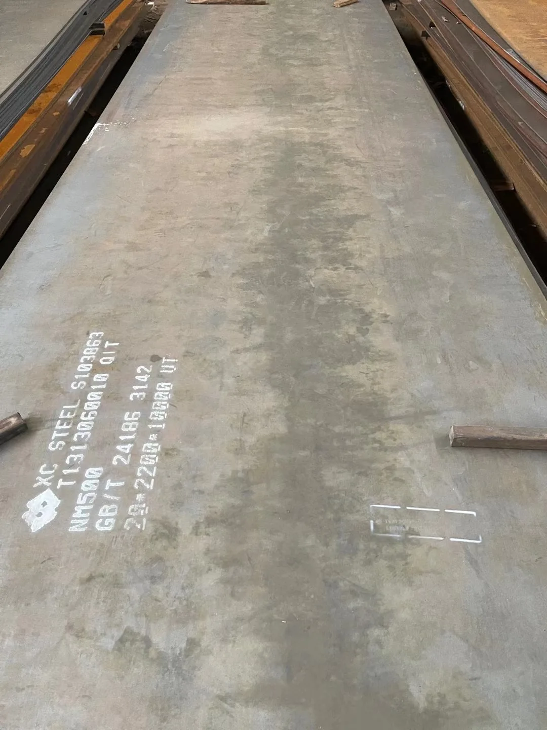 60mm 50mm 40mm 30mm 20mm 10mm Thickness Nm400 Nm450 Nm500 Wear Resistant Plate Sheet Hardox500 Dillidur500 Ar500 Steel Plate