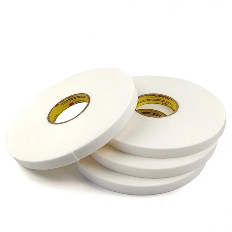 vhb tape 2mm thick strong adhesive heavy duty mounting double sided white VHB acrylic foam tape