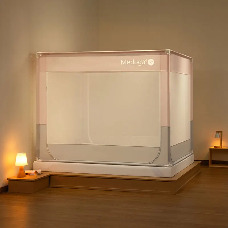 Medoga Painted Iron Supports Frame Thickened Brackets Enhanced Playpen Mosquito Net Kids Bed Fence