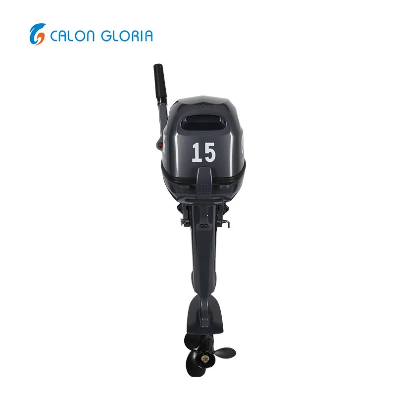 CE Approved Good Quality 15HP 2 stroke Boat Engine Outboard Motor Fuera de borda marine motor supplier gasoline boat engine