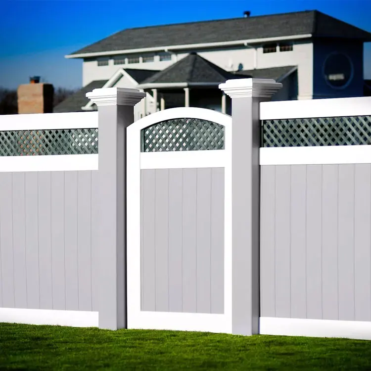 Popular Fence Pvc Panel Wholesale Fences Pvc Plastic Garden Fence Pvc