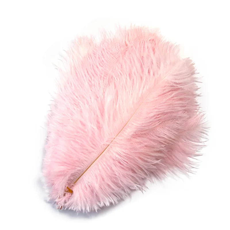 Wholesale 20-25 cm Ostrich Feathers Hot-selling Gorgeous Natural Ostrich Feather For Diy Clothes Decorations