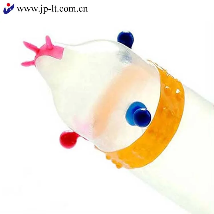 Factory directly supply OEM customize logo soft spike strong stimulation condom for men durable natural Latex condom