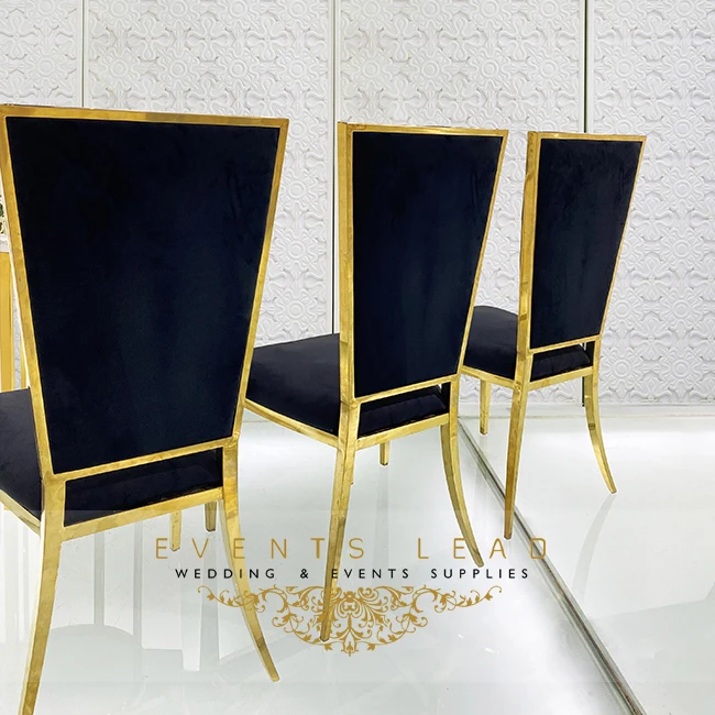 Birdcage gold stainless steel wedding king throne chair