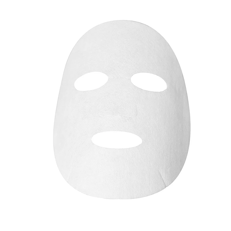 FC13 white viscose natural wood pulp cellulose natural plants fiber facial mask sheet material for skincare cosmetics