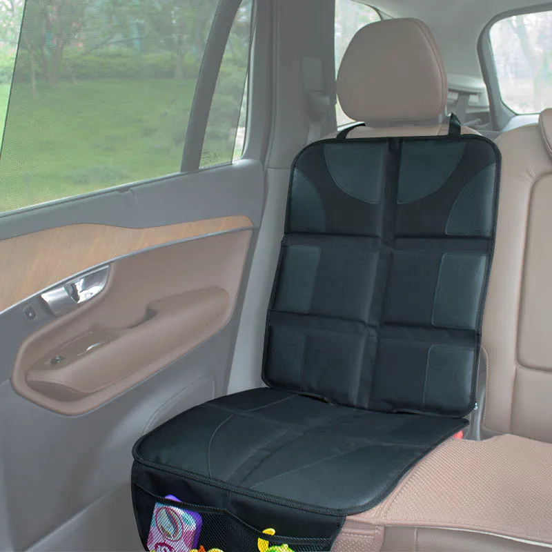 Thickest Padding Auto Cover Pad Under Carseat Mat Child Protection Baby Car Seat Protector