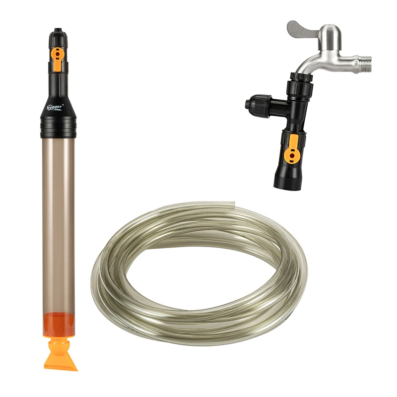 Aquarium Tank Filter Automatic Aquarium Water Changer Siphon Fish Tank Vacuum Gravel  Cleaner Filter for Aquarium