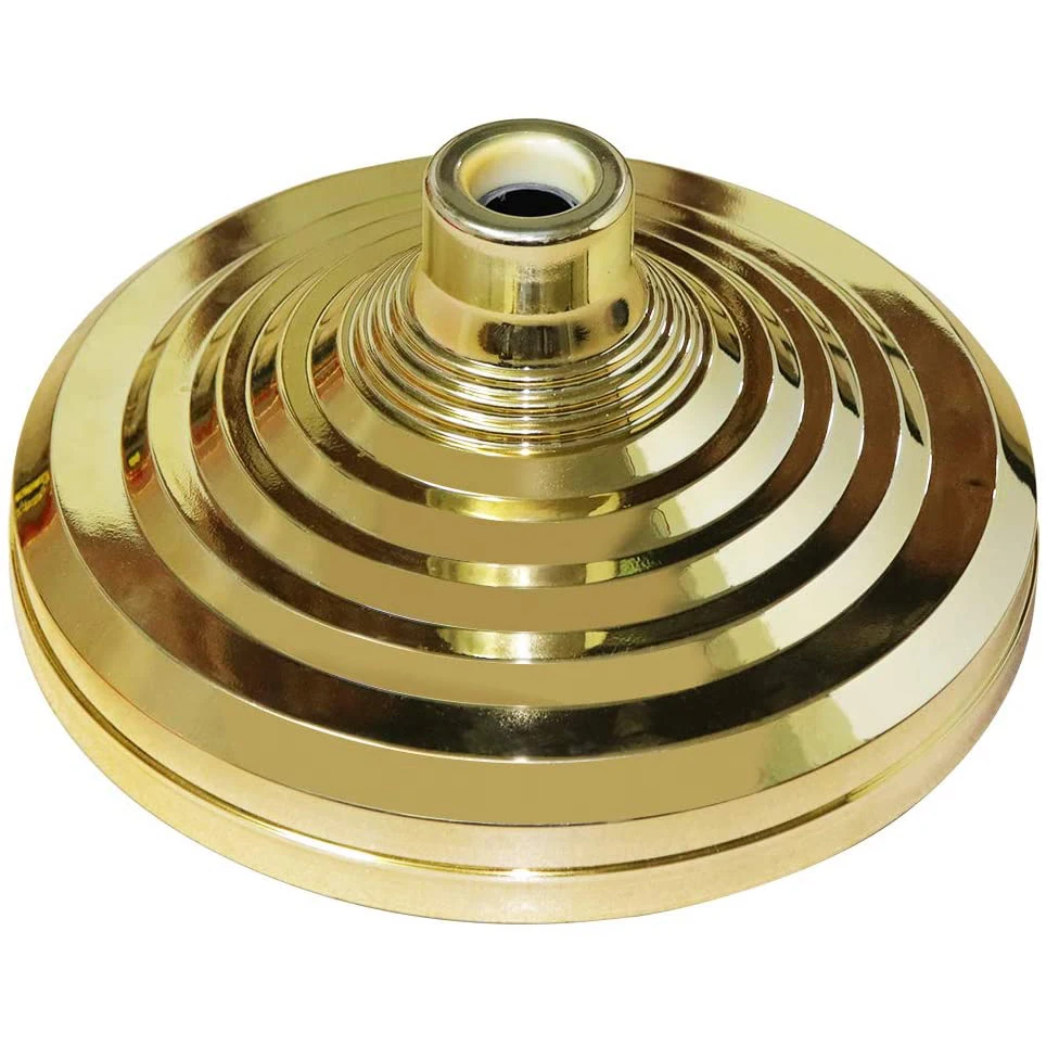 high Quality outdoor Indoor   Gold  Silver Plastic Floor Stand Bases  Flagpole  bracket  gold flag pole base