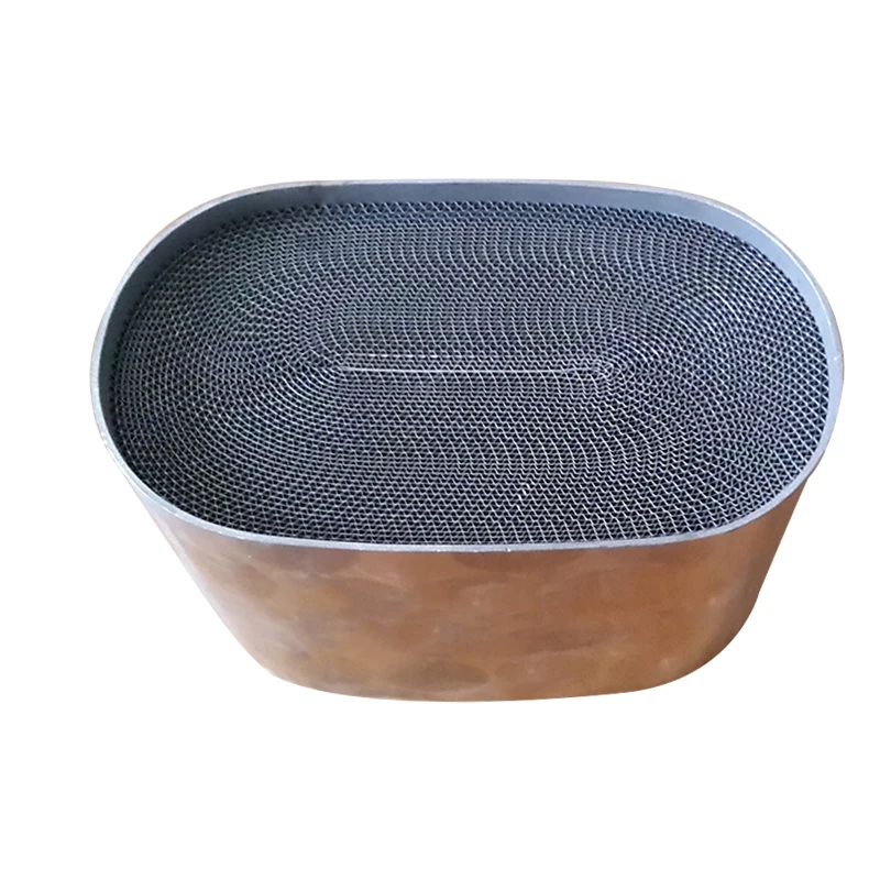 SIN Factory High Quality Stainless Steel Auto Honeycomb Carrier Catalyst Metal Monolith 3 Way Catalytic Converte