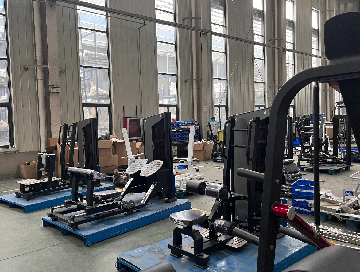 China Commercial Gym Fitness Equipment MND PL39 Plate Loaded Bending Down T Bar Row Chest Back Workout Machine