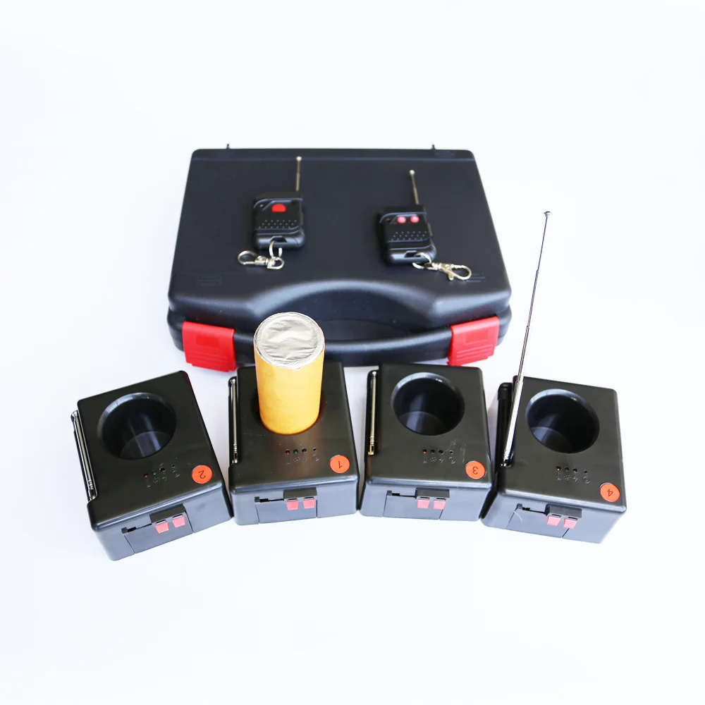 Remote Control Electric Windmill for Wedding Fountain Stage Decoration Pyrotechnic Fireworks Firing System Wire Ignition Device