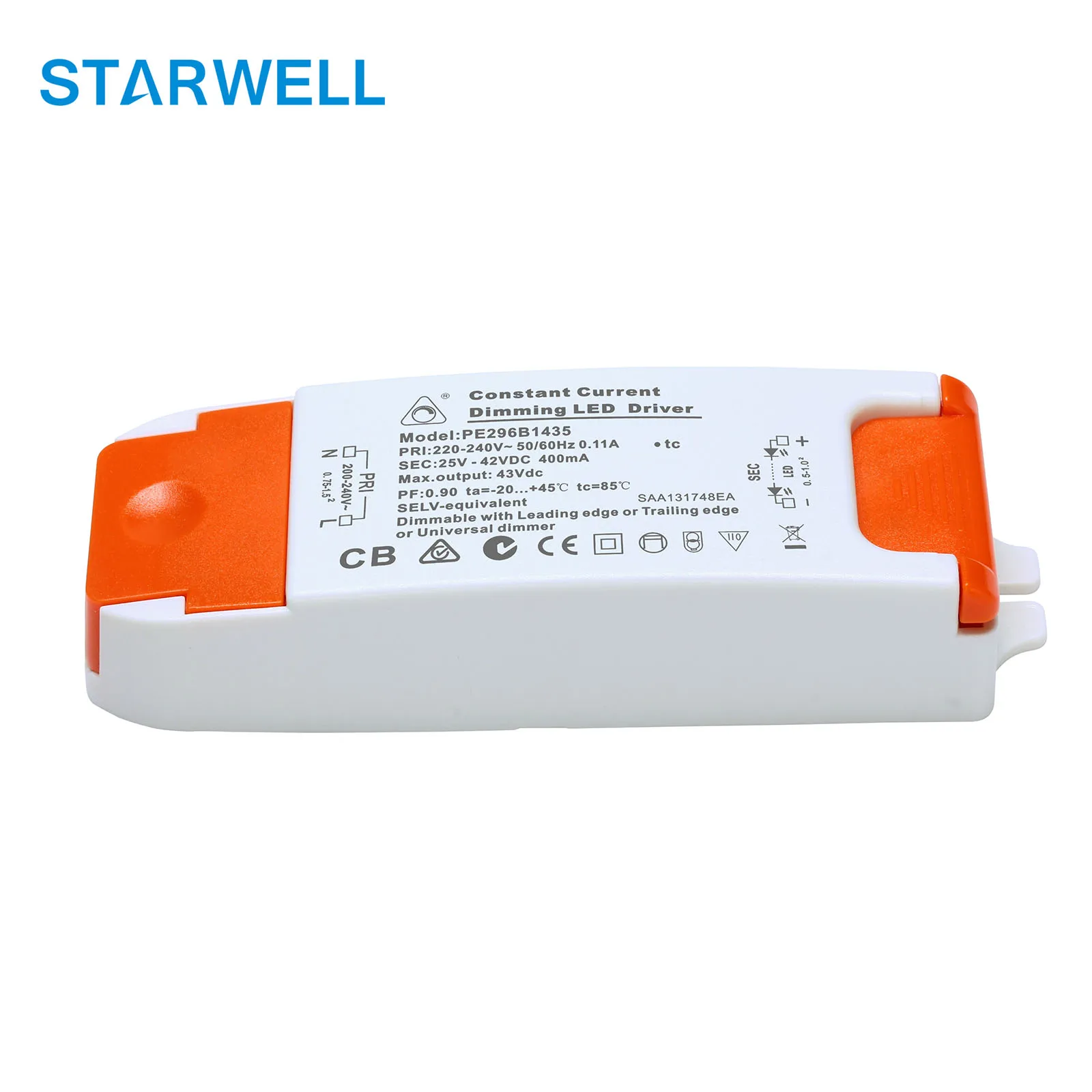 PE296 10-20w Leading edge trailing edge dimming Triac dimmable led driver