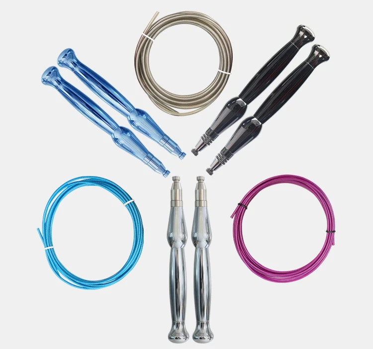Self-Locking Jump Rope Speed Steel Wire Adjustable Weighted 300 Cm Aluminum Drawstring Bag For Jump Rope