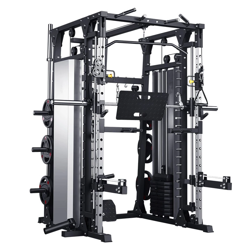 Powerful multi functional Smith gantry machine squat rack  for fitness equipment Gym machine