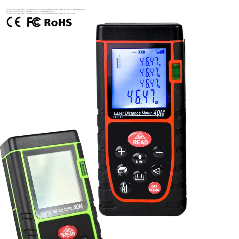 Top Quality Best Laser Rangefinder For Pythagorean Proposition Indirect Measurement Laser Distance Measurer Distance Meter