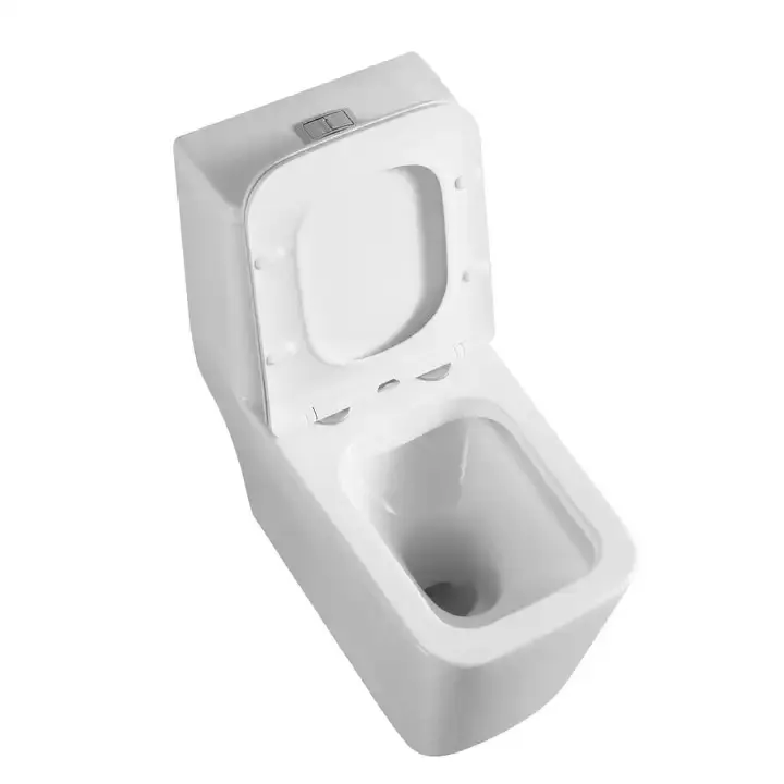Philippine Sanitary Ware Price Cheap Commode Simple White Power Flushing One-piece Toilet For Sale