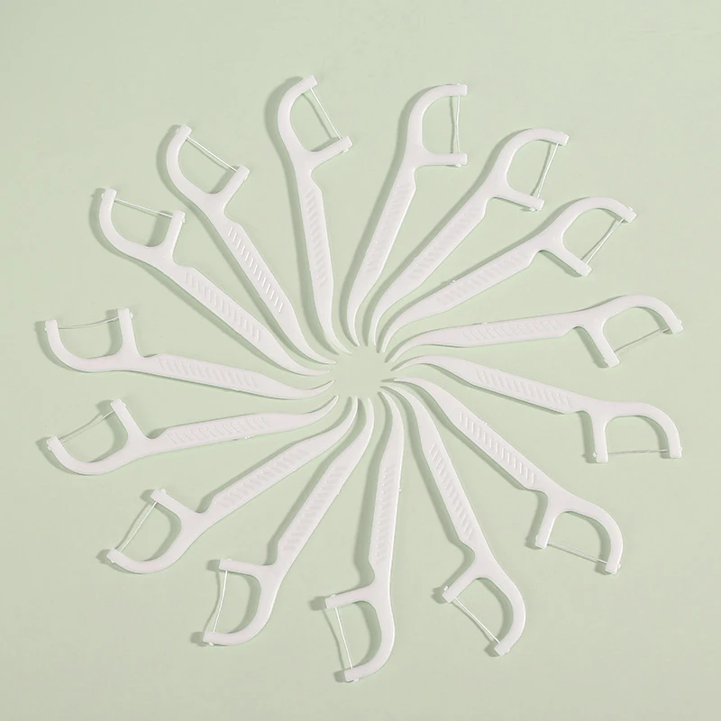 Customized Design Bulk dental picks Factory Direct Ecologic Biodegradable dental floss pick