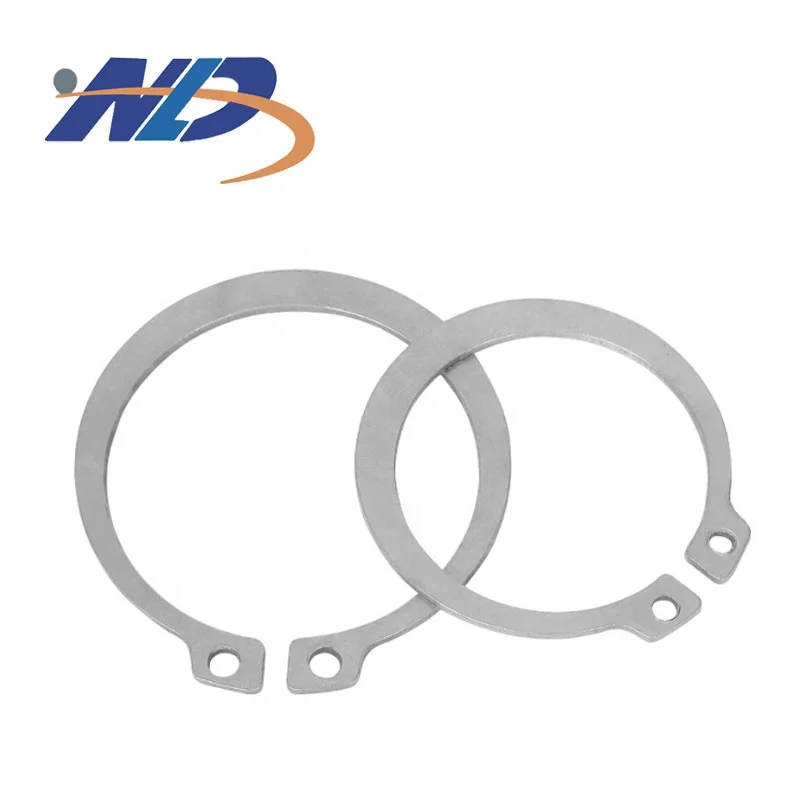 Factory custom multi-specification spring stainless steel wire open retaining ring U-shaped C-shaped circlip