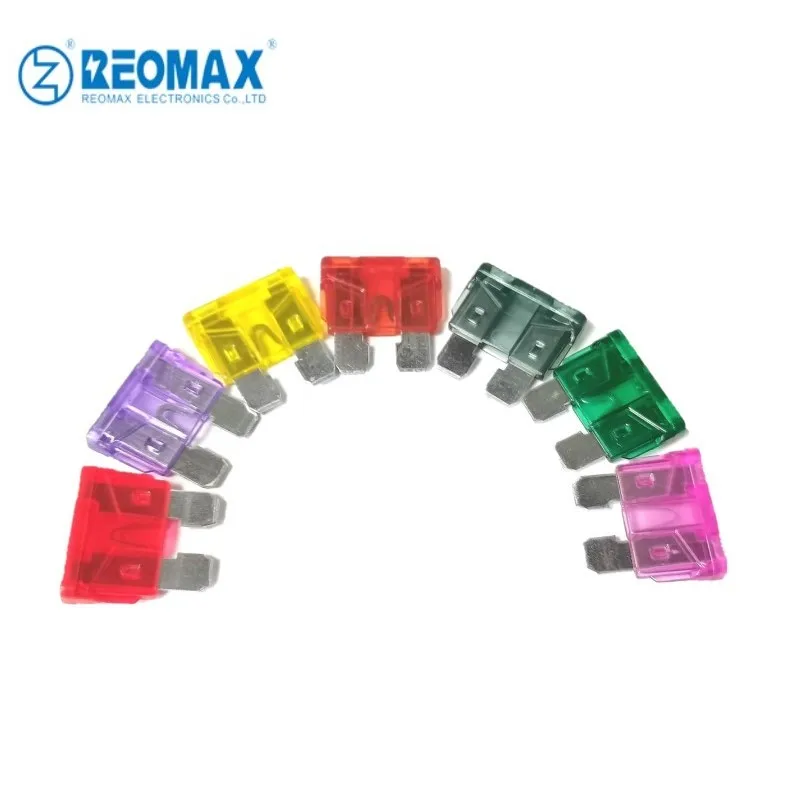 Plug in Car Fuse Standard 2A 3A 5A 7.5A 10A 15A 20A 25A 30A 35A 40A 32V DC Medium Balde Fuses Replacement
