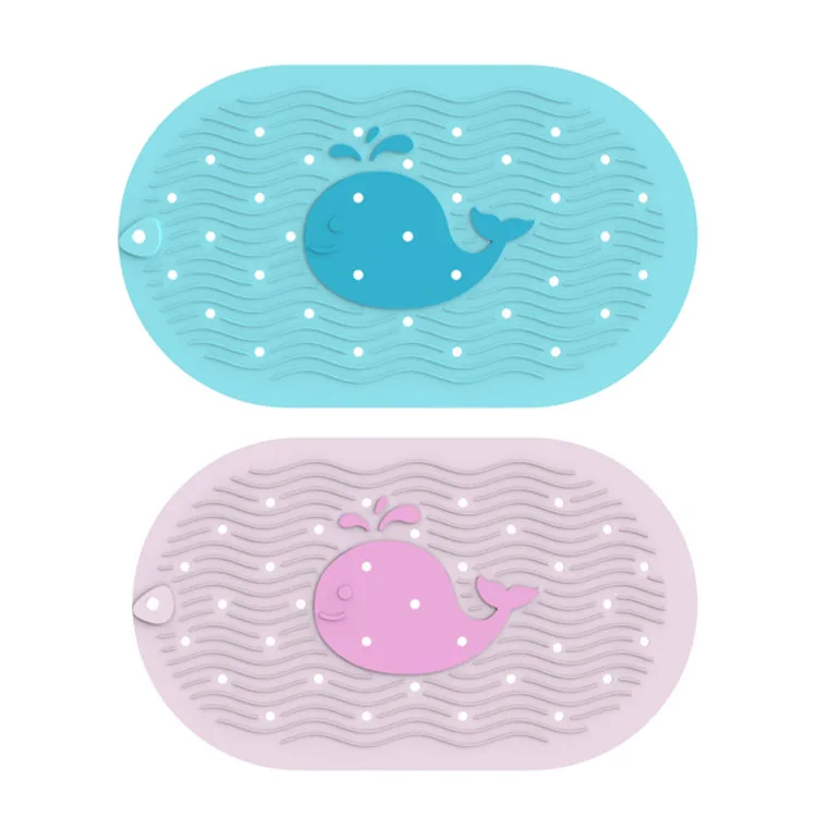 
Customised Non Slip Anti Bacterial Massage Silicone Bathtub Bathroom Mat Bath Shower Mat for Tub Bathroom 