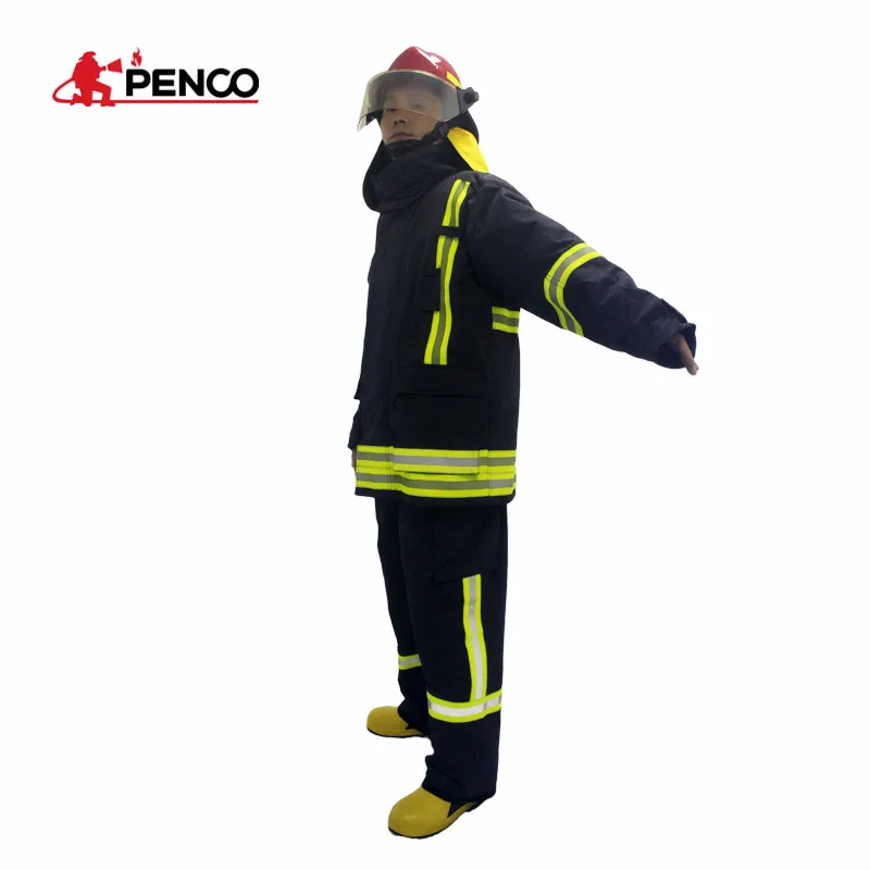 Fire fighting suit EN 469 CE certified firefighter clothing