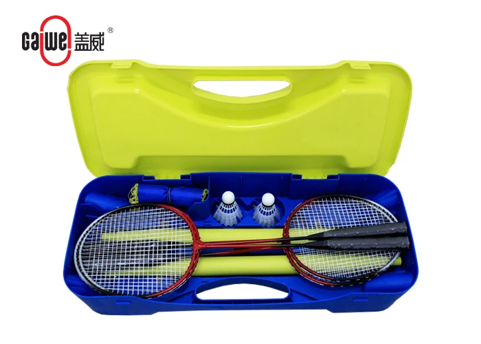 customized badminton set with net for 100% safety and factory hot sale BOM/One-stop