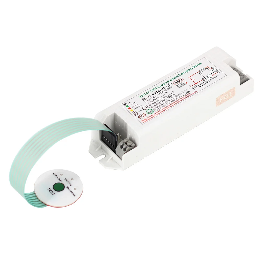 Заводская поставка, сертифицированный SAA светодиодный аварийный источник питания, аварийный светодиодный драйвер