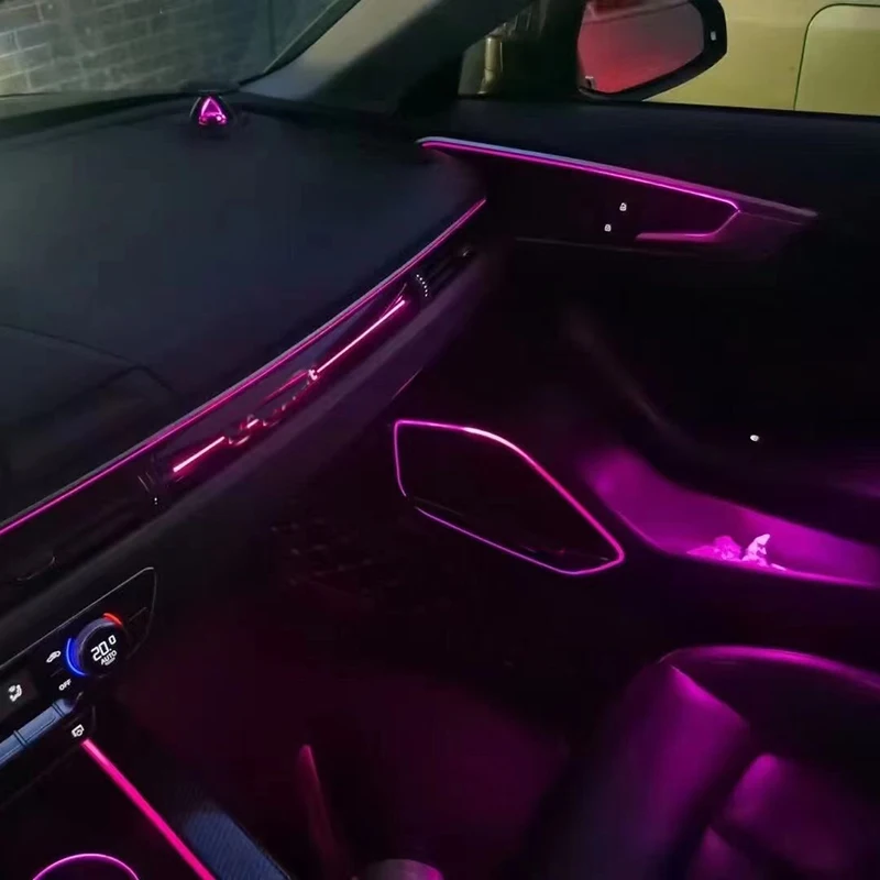 Led Door Panel Illuminate Fit for A4 B9 2017-2019 Cover Speaker Ambient Light Atmosphere Light