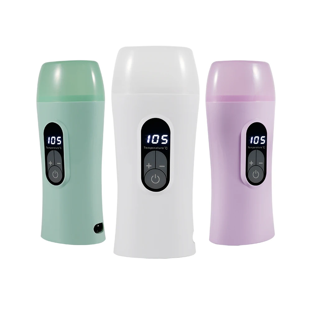 Roll on wax warmer kit Wax Hair Removal Portable wax heater roller machine with touch display function