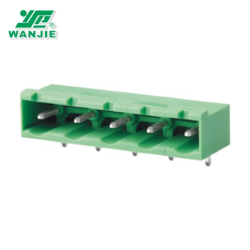WANJIE most popular female plug terminal block pitch 7.5mm 7.62mm WJ2EDGK