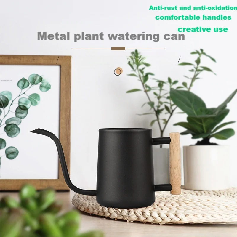 Металлическая декоративная Лейка для комнатных растений на заказ с длинным носиком разбрызгивания воды