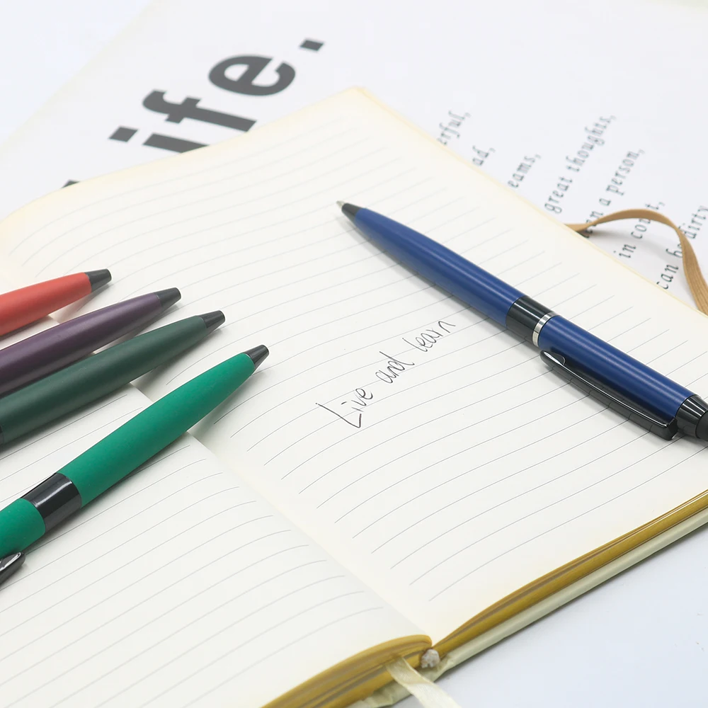 New arrival  Advertising Gift Ball Point Pen with screen touch stylus 2 in 1 Luxury Metal Office Ballpoint Pen