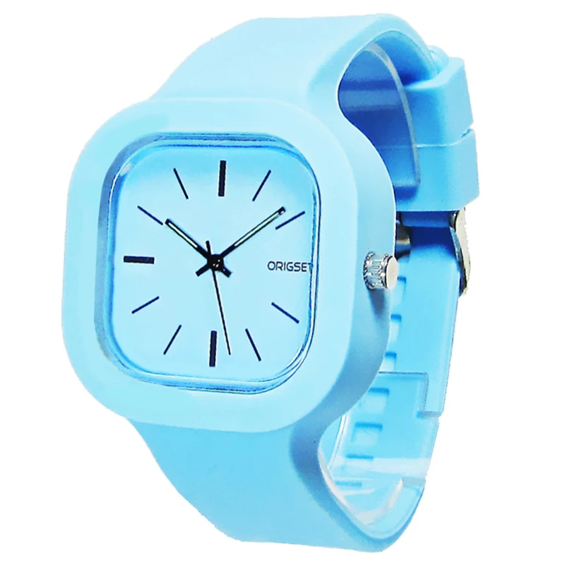 Customize Making your own mold 5ATM Waterproof New design High Quality Silicon Watch Promotional items
