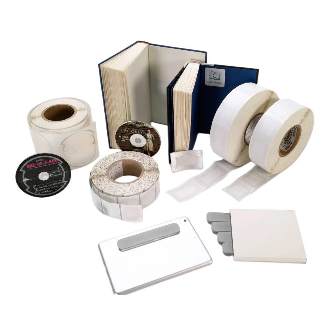 Anti-Theft Asset Library Tags Hf Uhf Nfc Rfid Library Tags