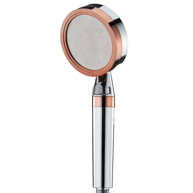 Healthy aroma vitamin C mineral balls filter chlorine filtration adjustable water switch shower head