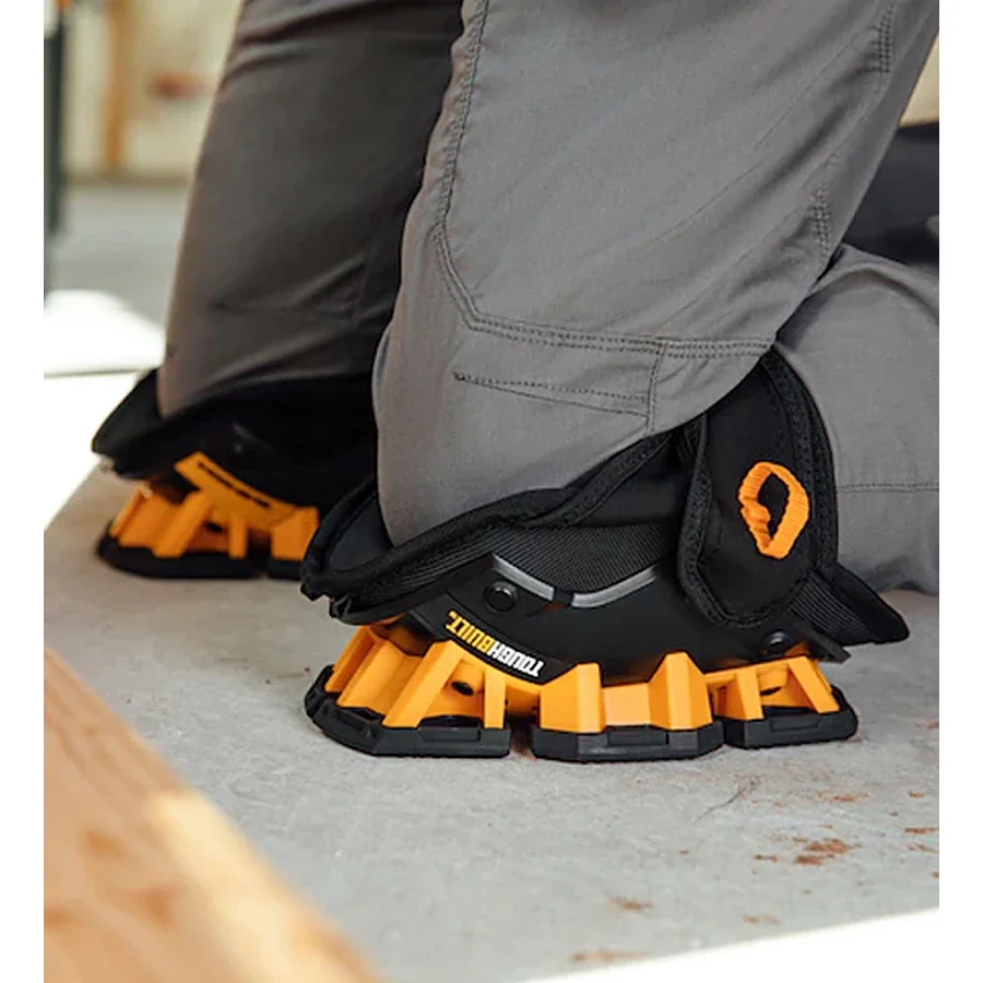 TOUGHBUILT TBL-KP-G205-R Gelfit Pro Stabilizer Knee Pads Balanced and Stable Silicone Knee Pads Knee Protection Tool Accessories