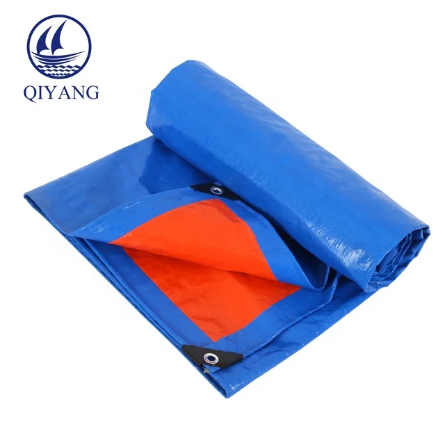 
Fire Resistant Tent Tarps Printing Heavy Duty PE Coated Covers Tarpaulin for Trailer 