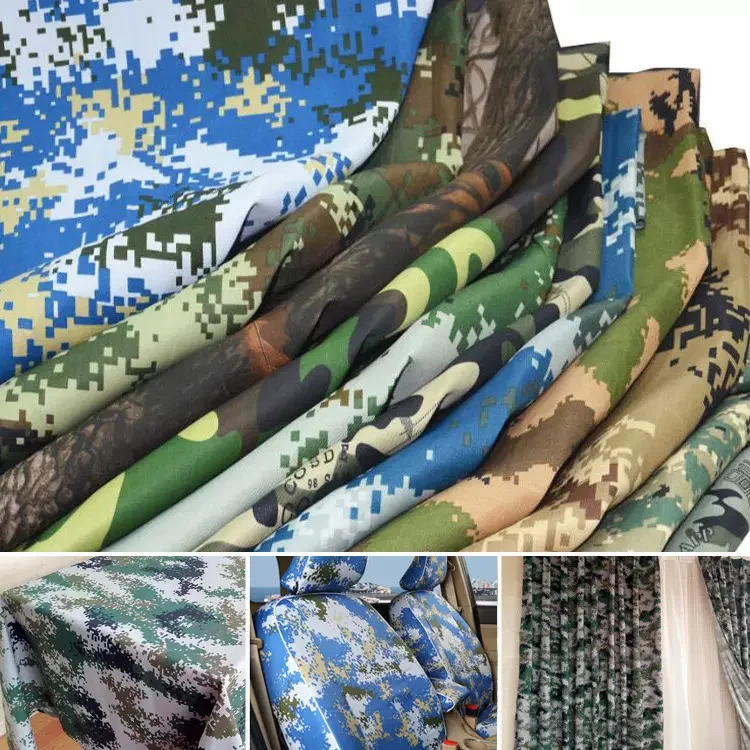 Gabardine Best price Factory 100% Polyester waterproof camouflage fabric camouflage printed fabric