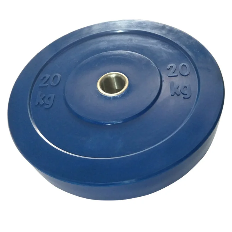 
OEM competition silicone rubber bumper plate weightlifting plate barbell plate for GYM 