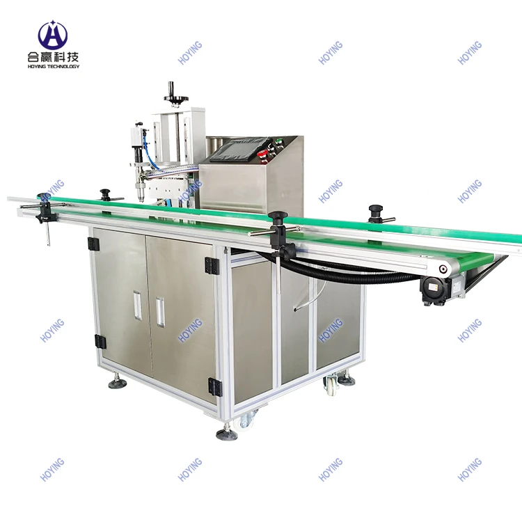 HOYING supply one nozzle single head automatic high speed 20-40 bpm sauce jam mayonnaise jam lotion cream bottle filling machine