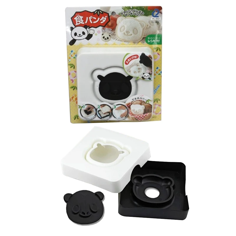 Cute Panda Pocket Sandwich Maker  Toast Bread  DIY Mould  Cutter Cookie Stamp Food Deco