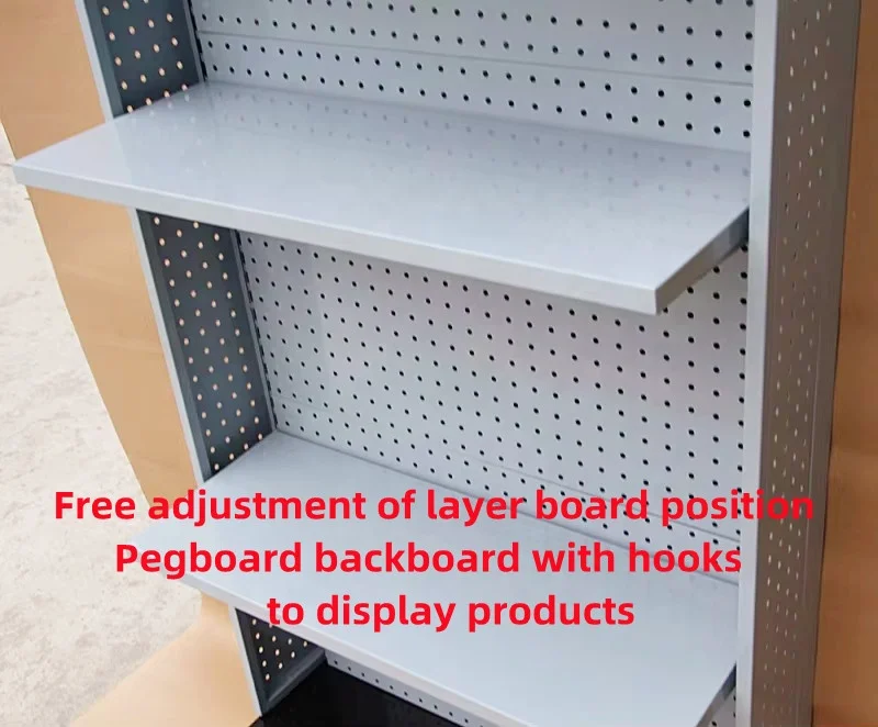 Custom Store Trade Show Car Spare Parts Auto Accessories Tools Motor Engine Lubricants Oil Sample Metal Display Rack Stand