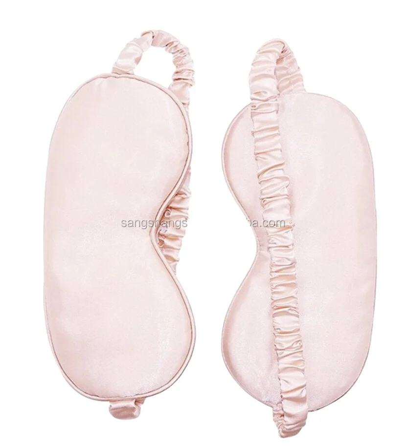 Настраиваемый Шелковый eyemask с логотипом на заказ для сна 100% шелк тутового шелкопряда подарочной упаковкой класса