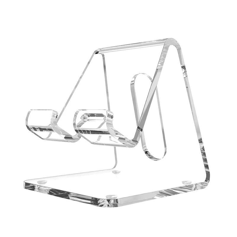 2022 Popular Acrylic Mobile Phone Stand Desk  Custom Acrylic Phone Holder
