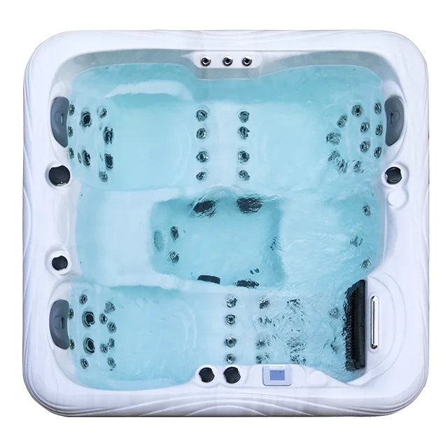 Quality Acrylic 6 People Massage Bath Tub Outdoor Hot Tub