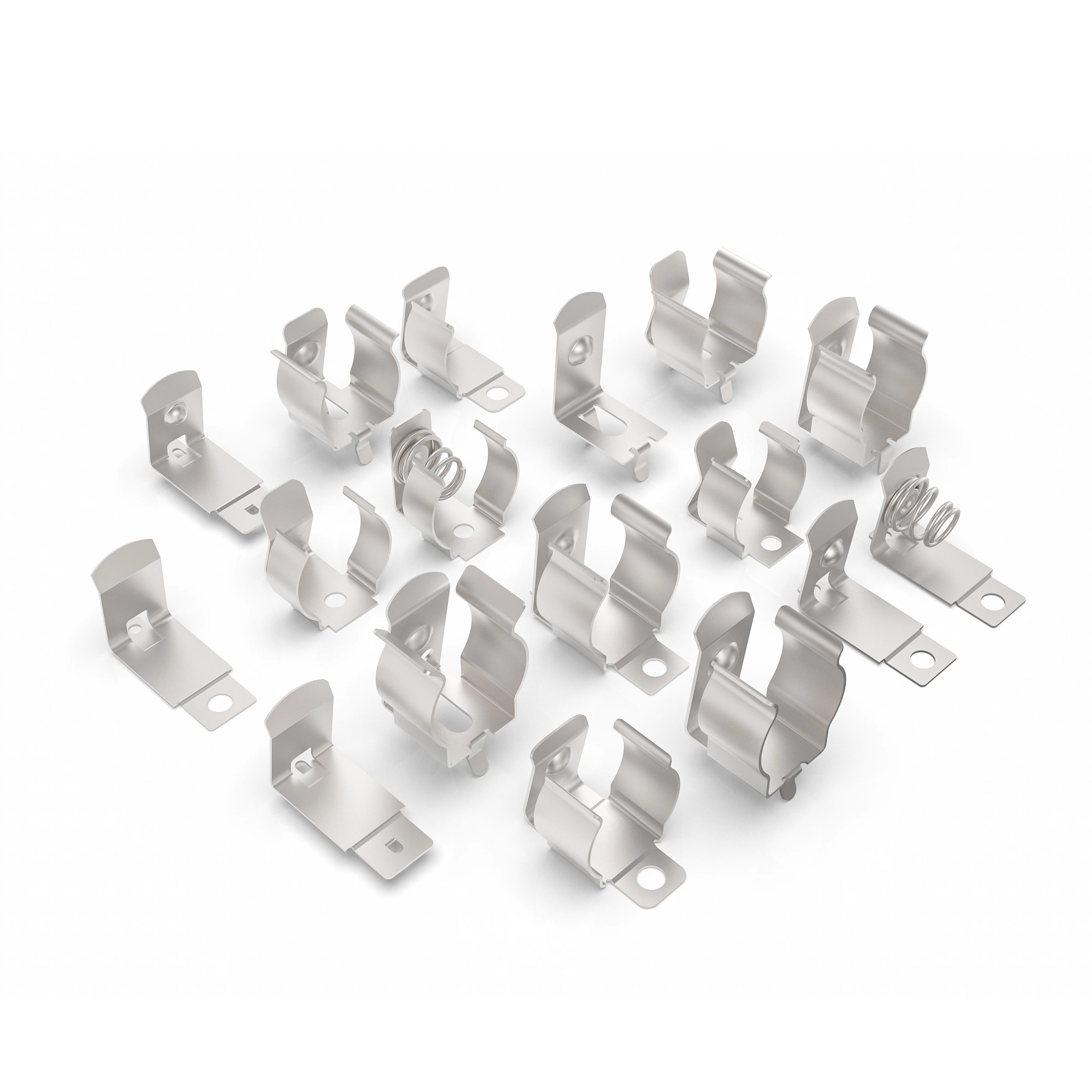 Custom Service Metal Battery Clip AA Keystone Replacement PCB AA Battery Holder aa battery contact