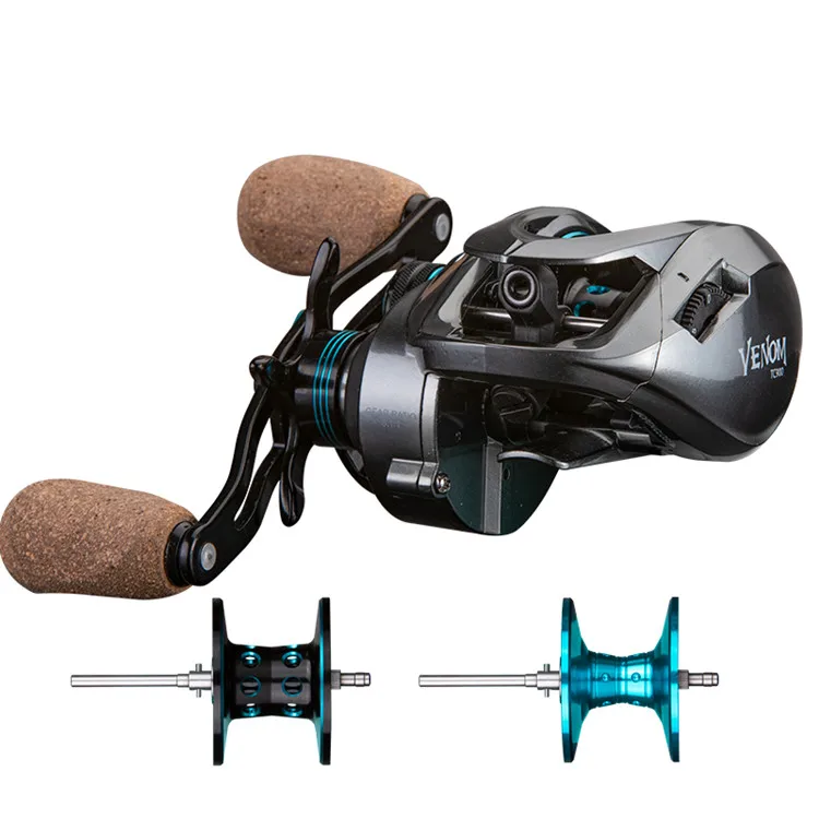 10+1stainless ball bearing roller bearing fishing reels 0-6 section adjustive magnetic brake reels