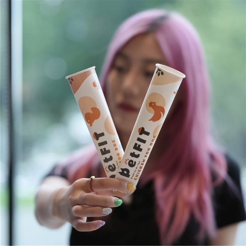 frozen ice cream tubes ice cream packaging ice cream lolly tube