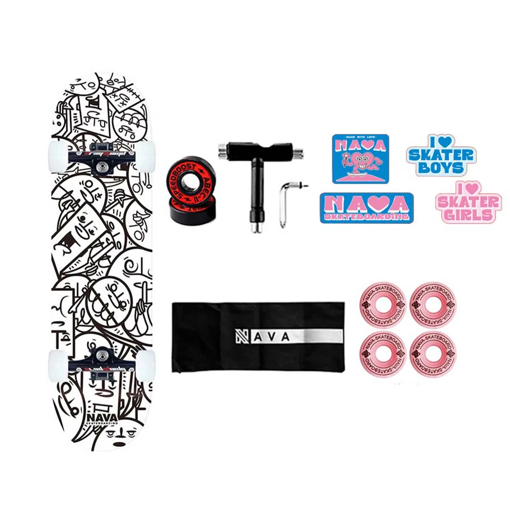 Wholesale High Quality Custom Maple Skateboard wooden pro buy custom skateboard for Sports