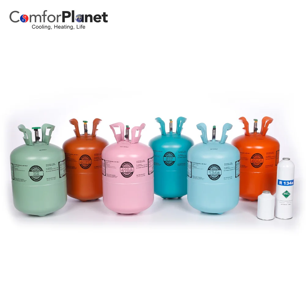 Good price refrigerant gas 1kg r410a refrigerant for sale